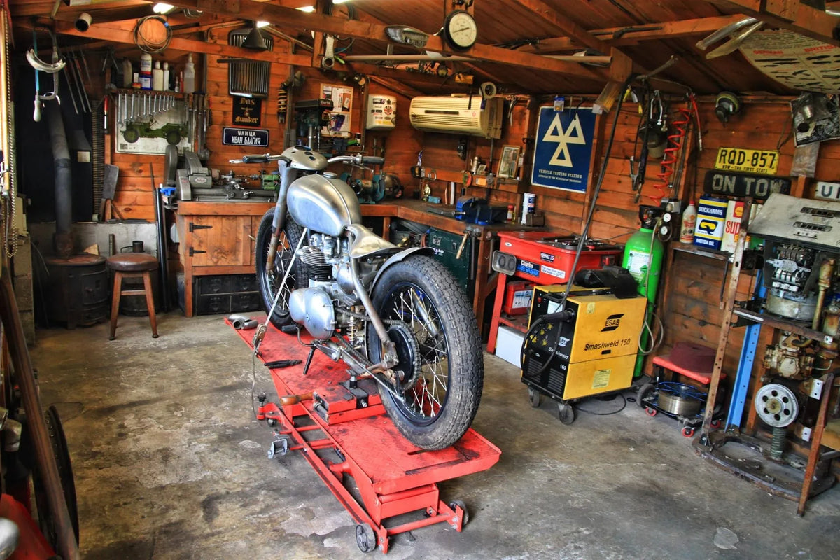 Garage Goals: Setting Up the Perfect Vintage Motorcycle Workshop