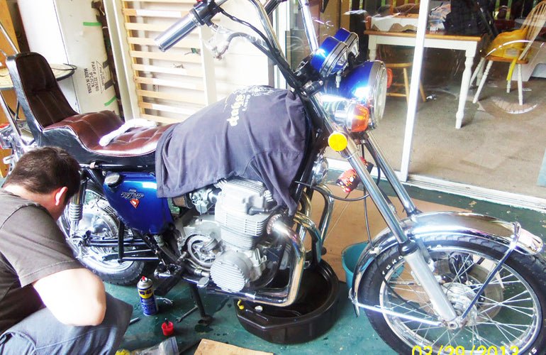 Chris Morneau's Story - 1972 CB750K - VintageCB750