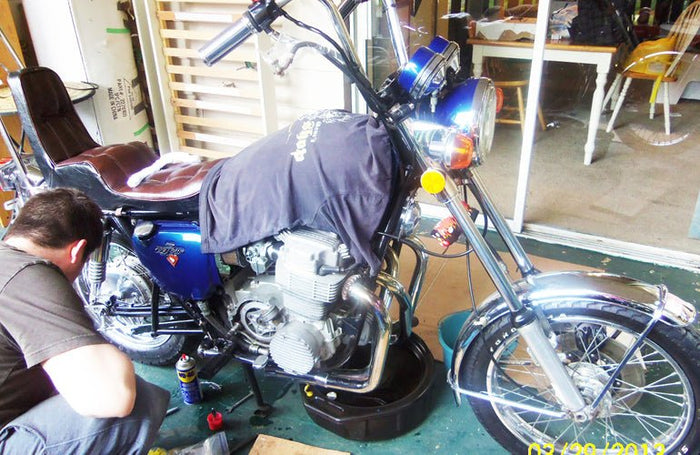 Chris Morneau's Story - 1972 CB750K - VintageCB750