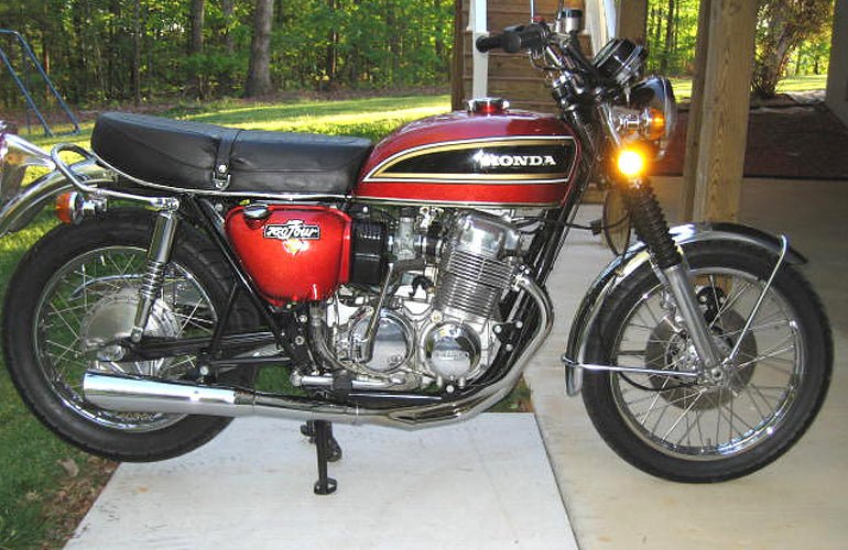 Chuck Adams's Story - 1974 CB750K - VintageCB750