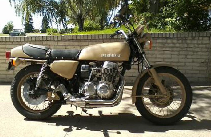 James Lawson's Story - 1976 CB750F - VintageCB750