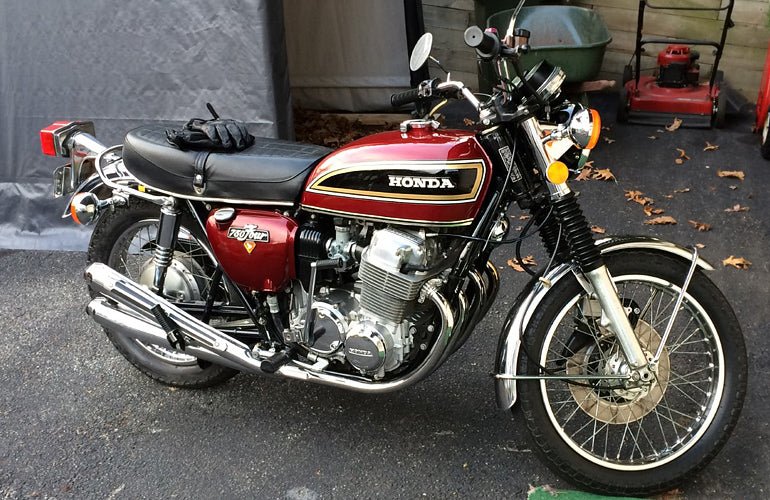 John Pellerin's Story - 1976 CB550 - VintageCB750