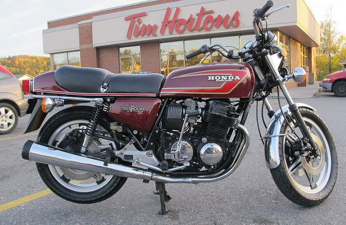 Phil Chandler's Story - 1977 CB750F - VintageCB750