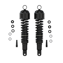 Load image into Gallery viewer, Honda CB black 335mm shock absorber set side detail
