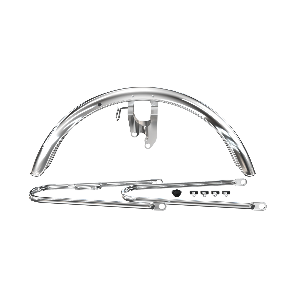 Honda CB750K CB550K chrome stock type front fender 61100-341-700XW
