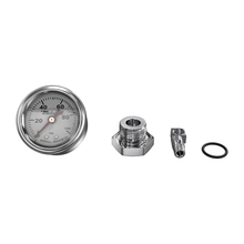 Load image into Gallery viewer, Oil Pressure Gauge Assembly ~ White Face Plate