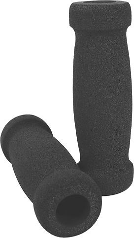 Foam grips w plastic end caps - 7 8