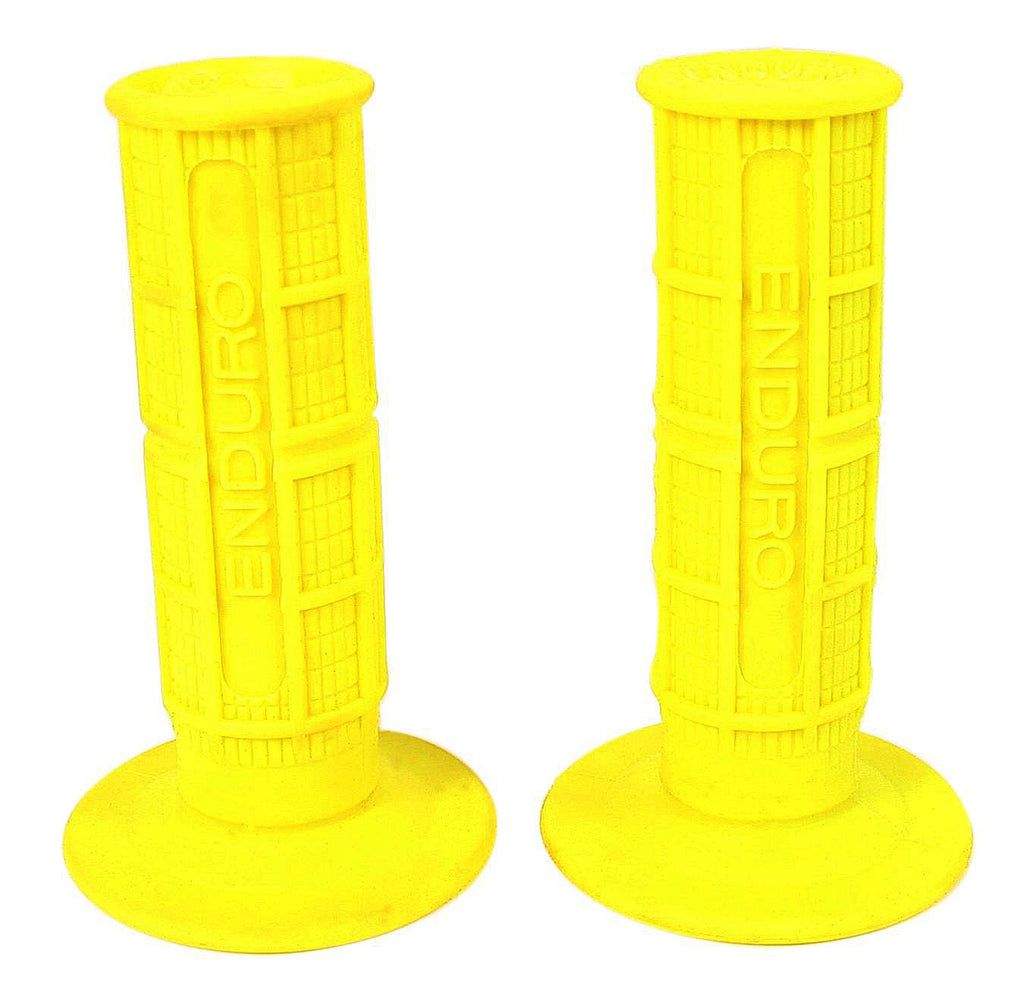 Moto Cross Grips ~ Day-Glo Yellow