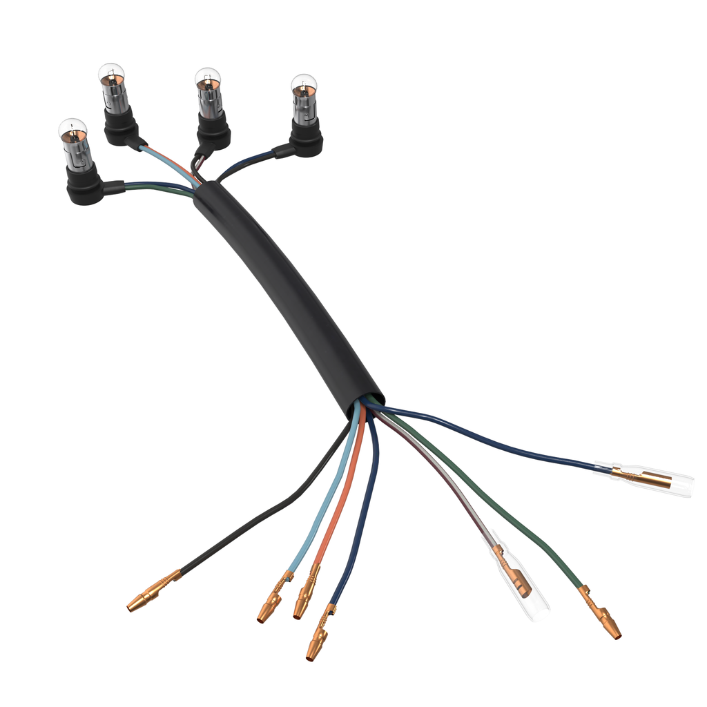 Pilot Lamp Indicator Panel Dash Harness