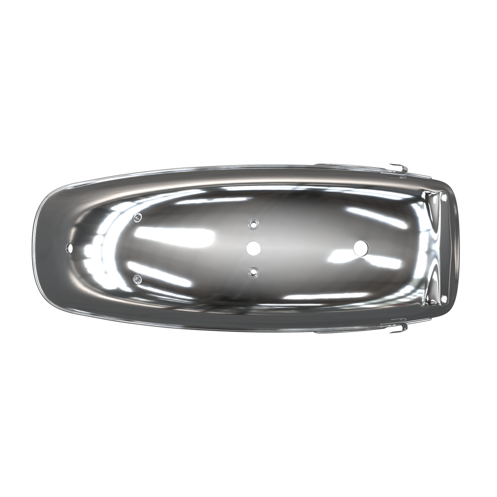 Chrome Stock Type Rear Fender - Replaces 80100-341-000