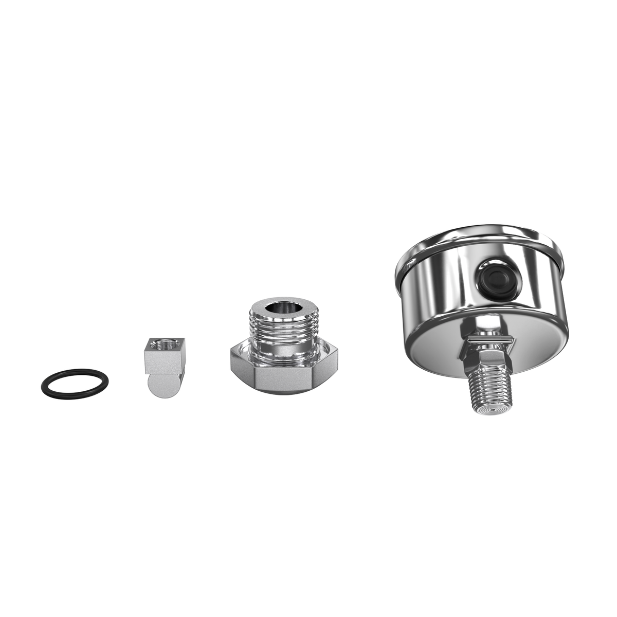 Honda CB750 oil pressure gauge assembly white face plate
