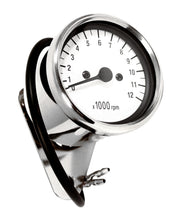 Load image into Gallery viewer, Deluxe Mini Custom Tachometer ~ White Face Plate