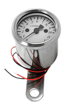 Load image into Gallery viewer, Micro Custom Tachometer ~ White Face Plate