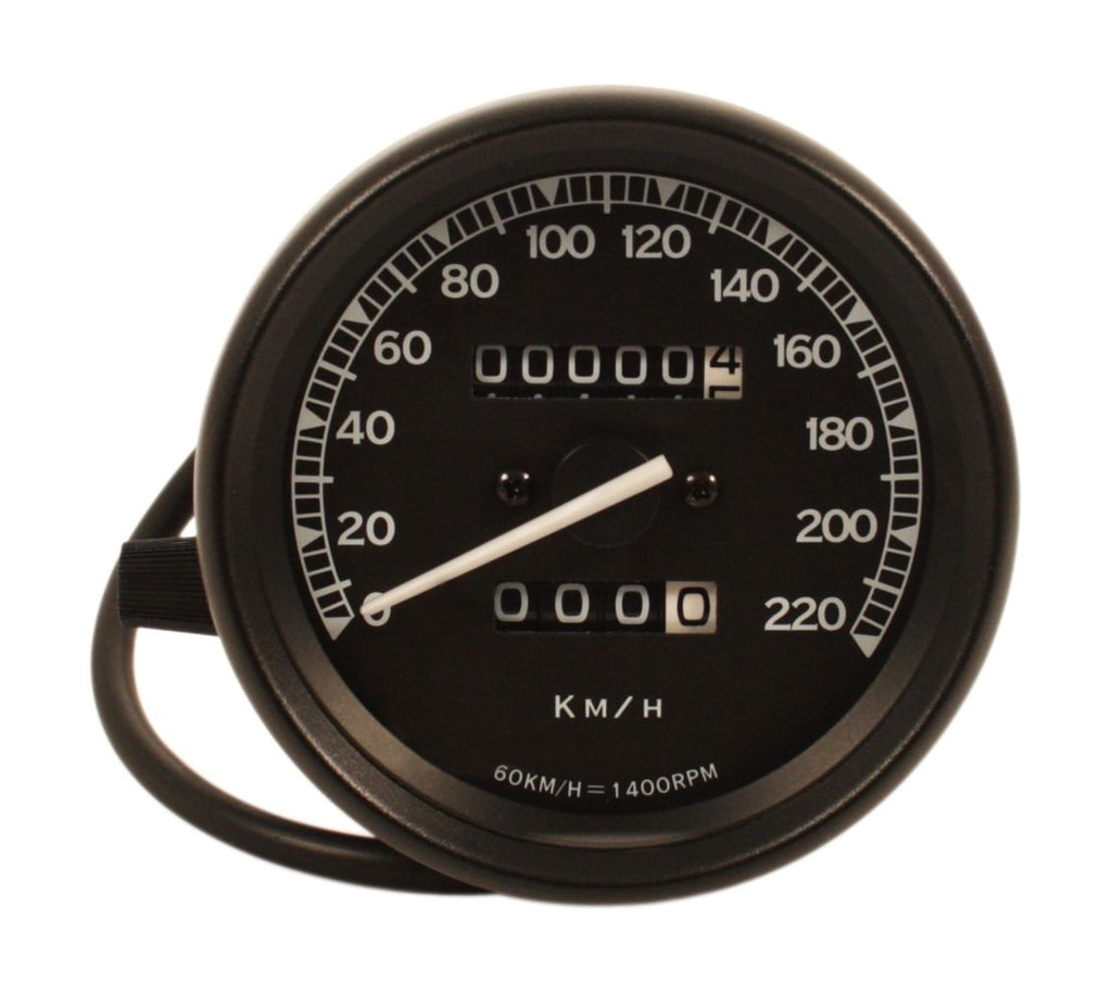 Vintage Style Speedometer (KPH) for Honda CB motorcycles