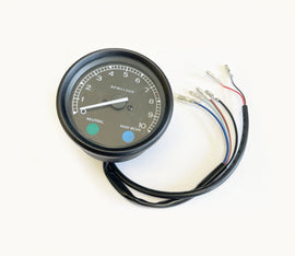 Custom 4:1 vintage style tachometer 03-0770 for Honda CB motorcycles
