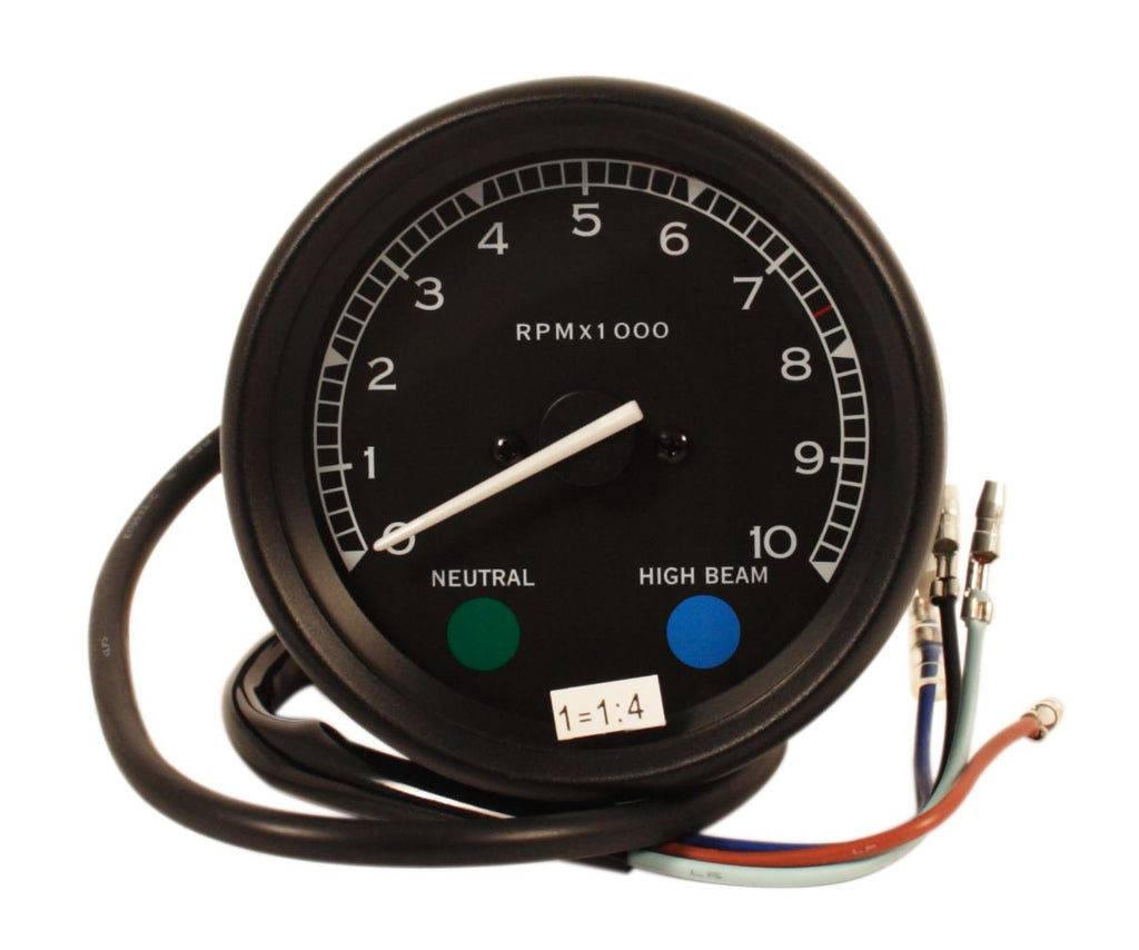 4:1 Vintage Style Tachometer for Honda CB motorcycles