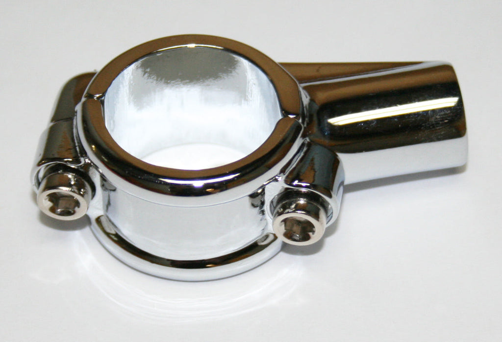 Mounting Clamp ~ Chrome ~ 1" Bars for Honda CB motorcycles