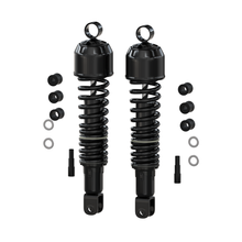 Load image into Gallery viewer, Honda CB black 335mm shock absorber set side detail