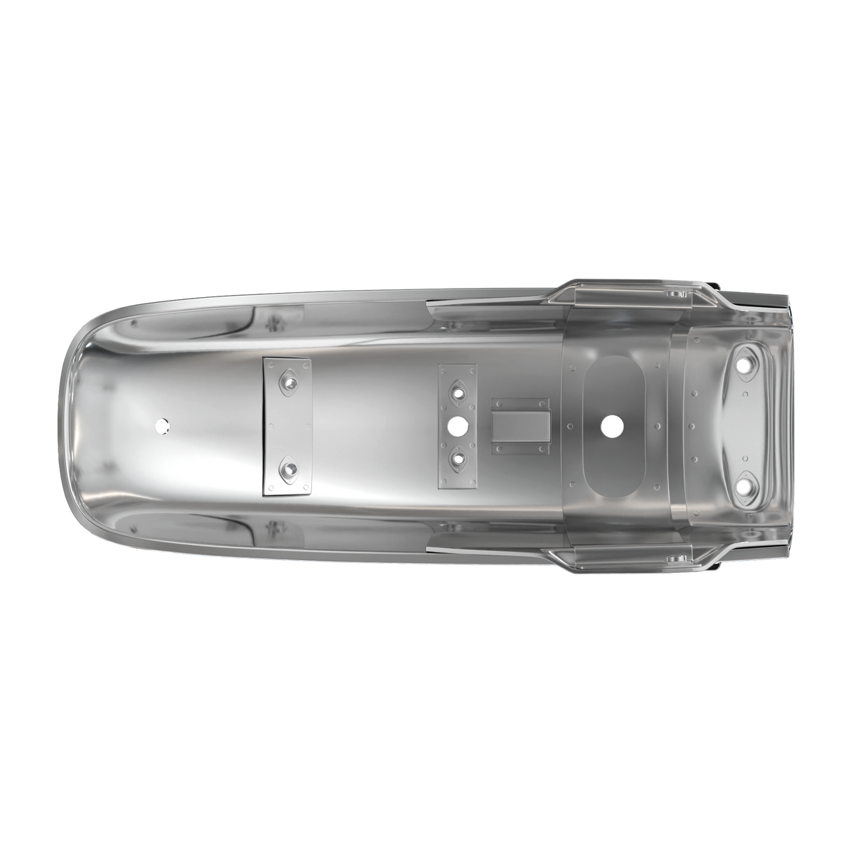 Honda CB750K chrome stock type rear fender 80100-341-000