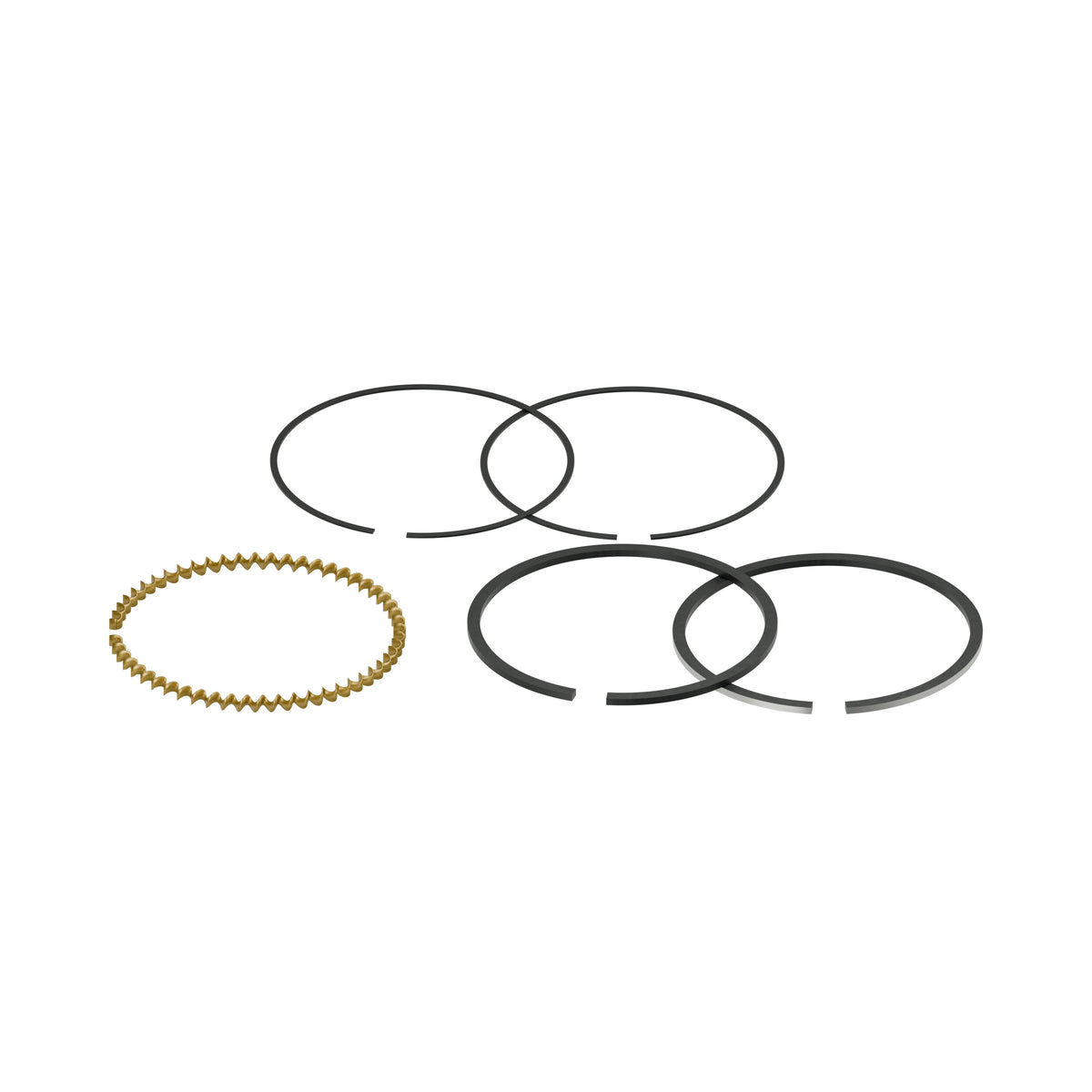 Honda Piston Ring Set ~ Standard Size — Rear three-quarter