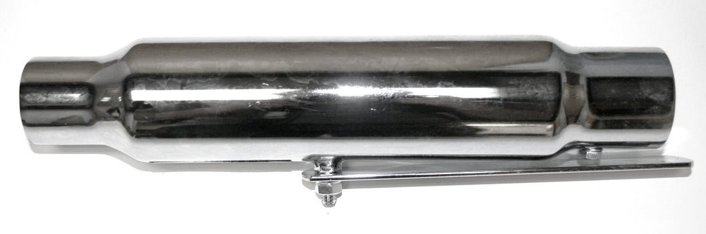 Universal Chrome Shorty Muffler