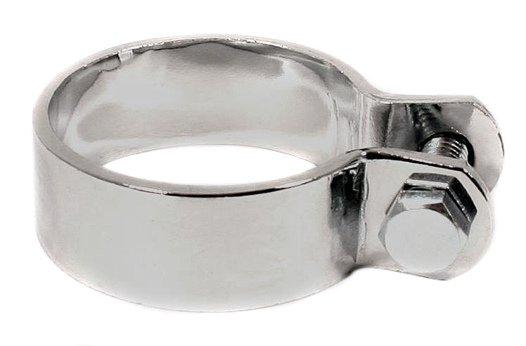 Chrome Exhaust Clamp ~ 1 7/8"