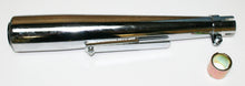 Load image into Gallery viewer, Chrome Straight XS Style Universal Muffler ~ 21" Long for Honda CB motorcycles