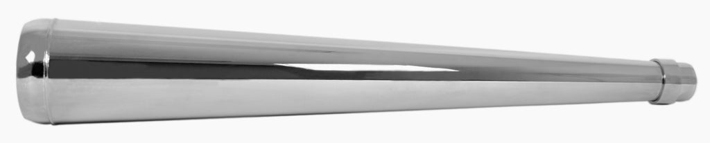 Chrome Dunstall Style Universal Muffler ~ 27" Long for Honda CB motorcycles