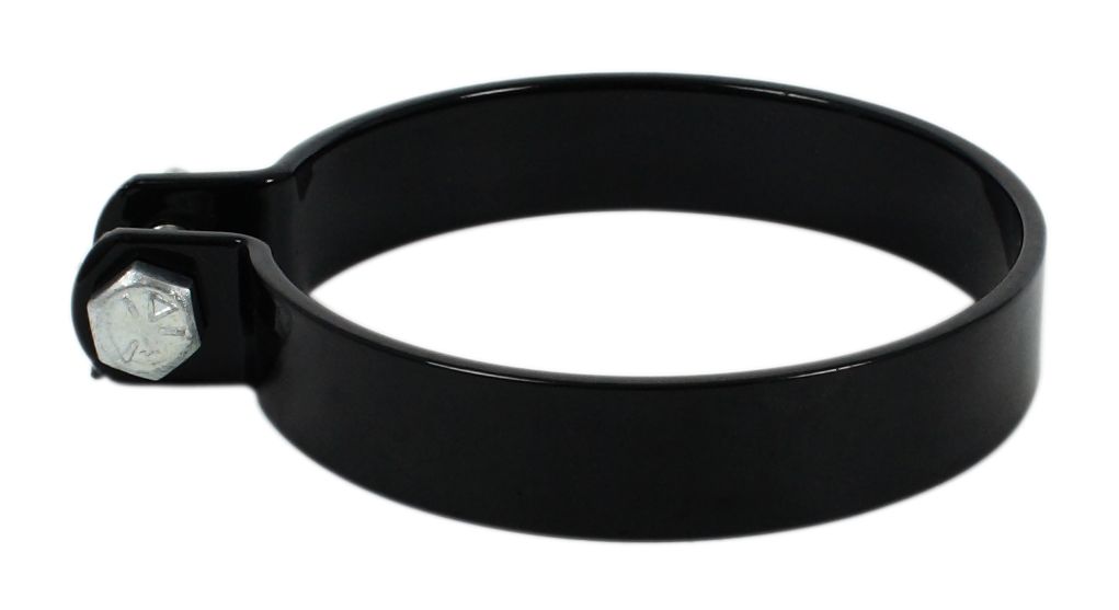 3 1/2" Black Exhaust Clamp for Honda CB motorcycles