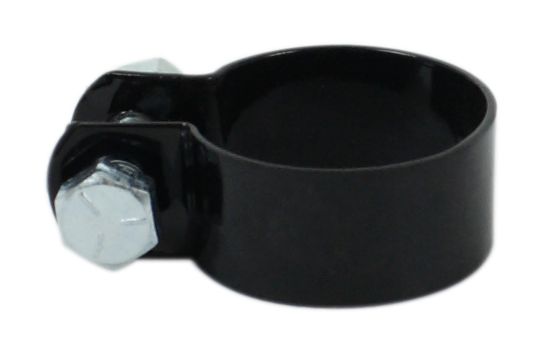 1 5/8" Black Exhaust Clamp for Honda CB motorcycles