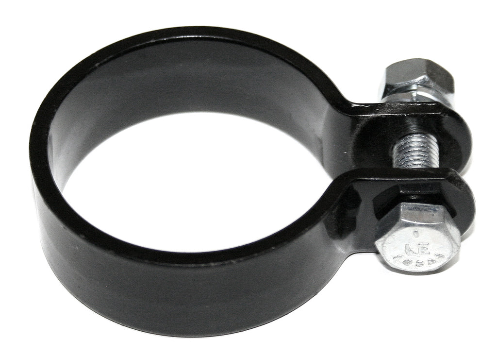 Black Exhaust Clamp ~ 1 15/16"