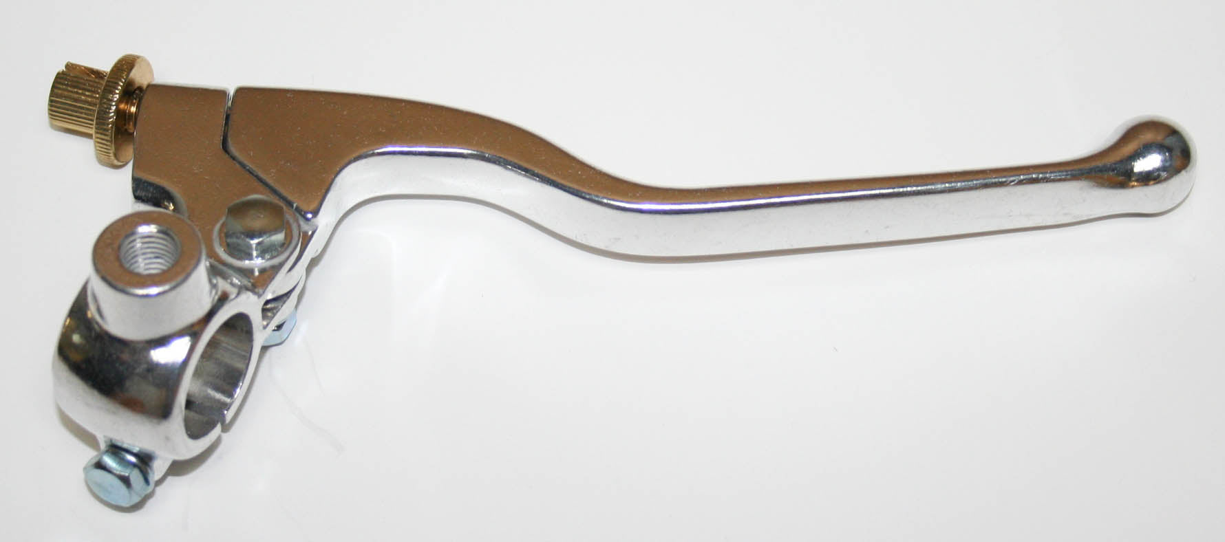 Universal silver alloy brake lever assembly for Honda CB motorcycles