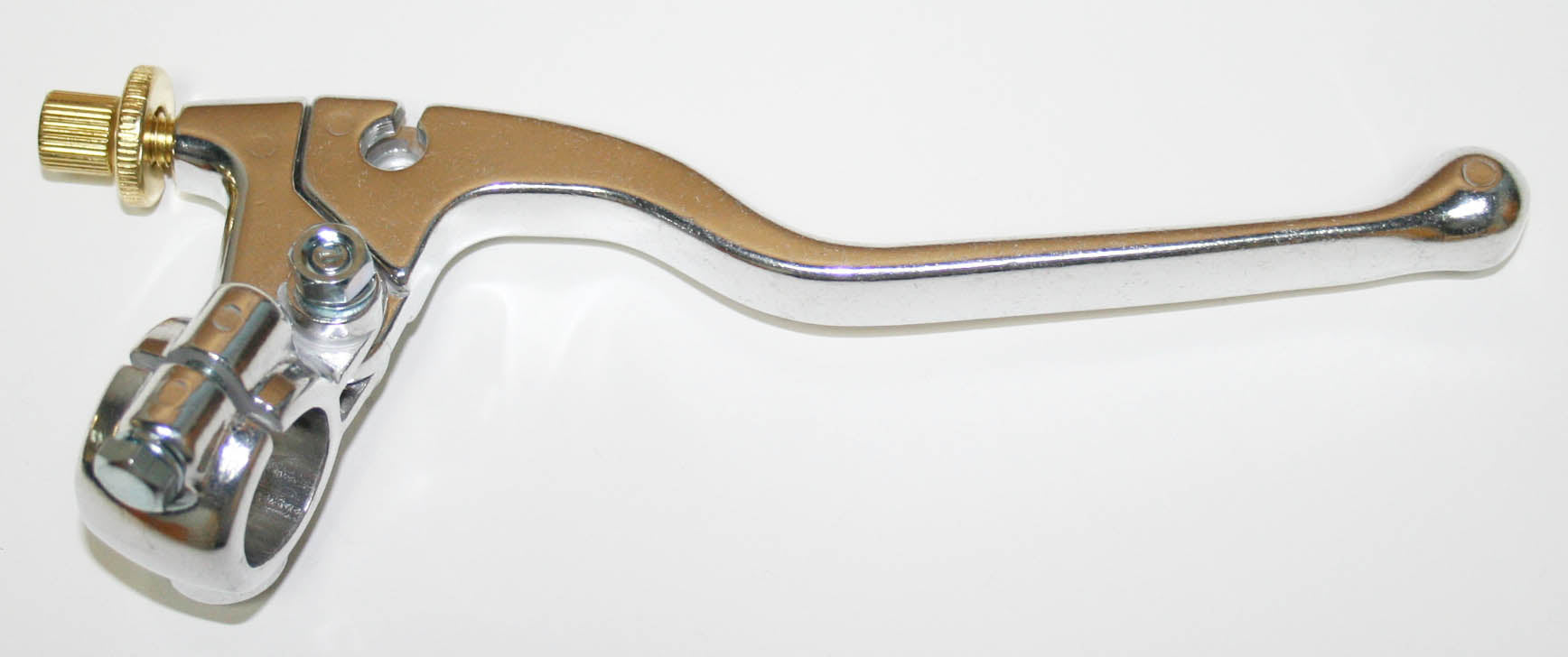 Universal silver alloy clutch lever assembly for Honda CB motorcycles