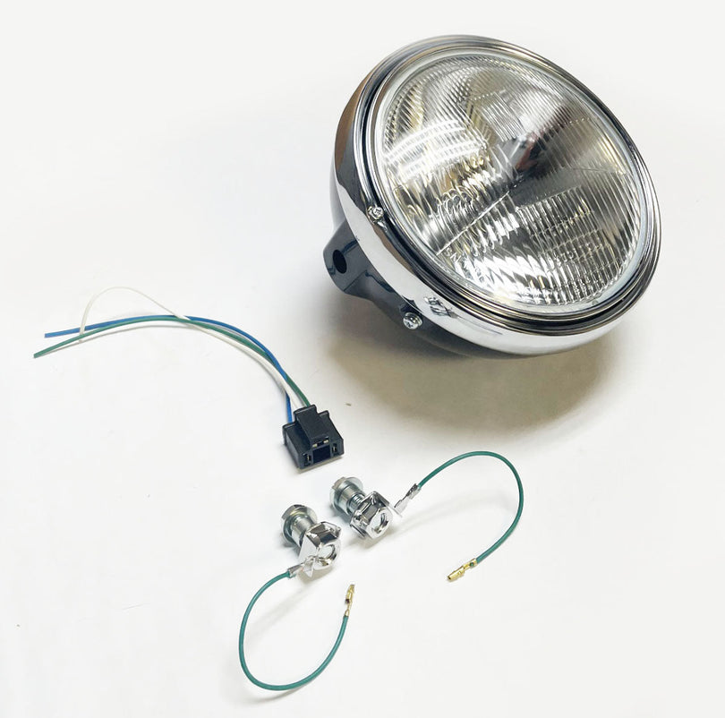 Honda CB750 CB550 CB500 CB450 stock type headlight assembly 33100-341-701