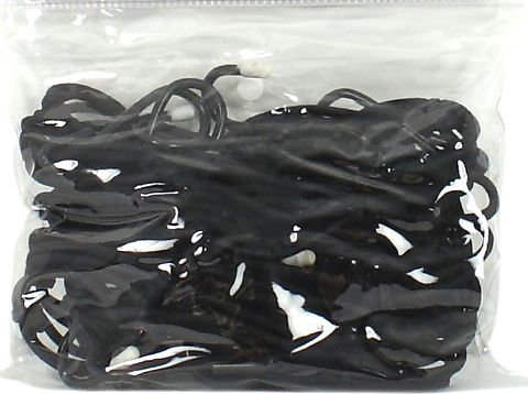 Universal motorcycle 10 hook black cargo helmet net