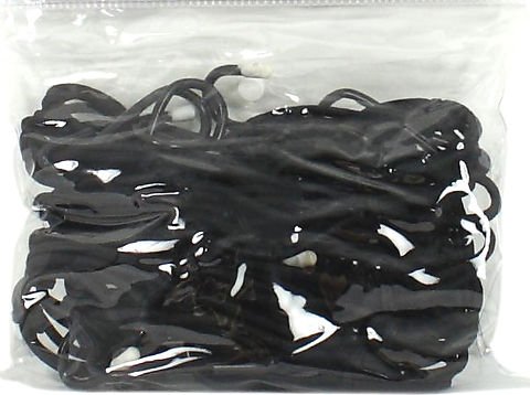 10 Hook Black Cargo/Helmet Net - VintageCB750