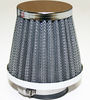 Charger l'image dans la galerie, 37mm Chrome Cap POD Air Filter for Honda CB motorcycles
