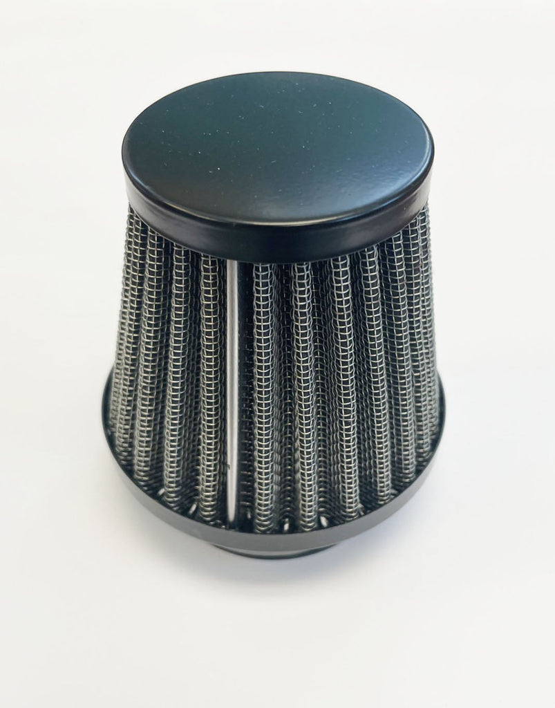 Honda CB 42mm black round pod air filter - image 2