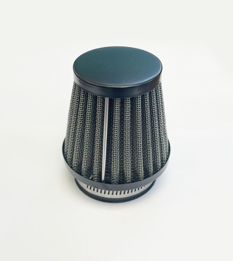 Honda CB 54mm black round pod air filter - image 3