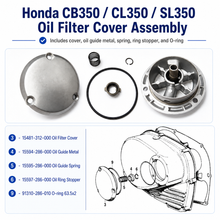 Load image into Gallery viewer, Honda CB350K / CL350K Centrifugal Oil Filter Cover Assembly Kit - image 1