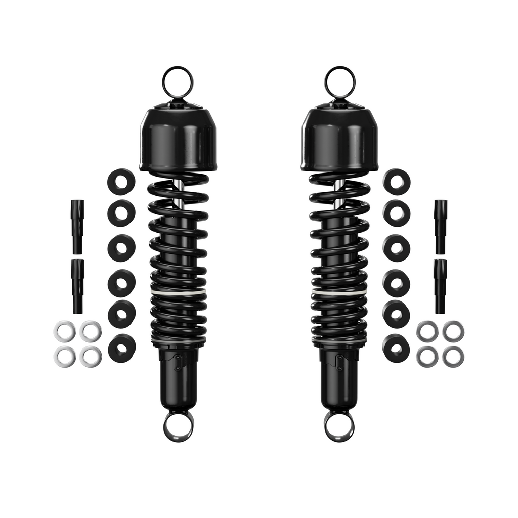 Black Shock Absorber Set ~ Stock 325mm Length