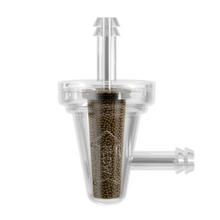Load image into Gallery viewer, 90 Degree Bronze Inline Fuel Filter