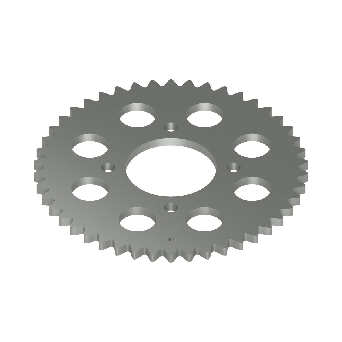 Honda CB750K steel rear sprocket 46 tooth x 530 type 41200-425-770 – rendered rear view