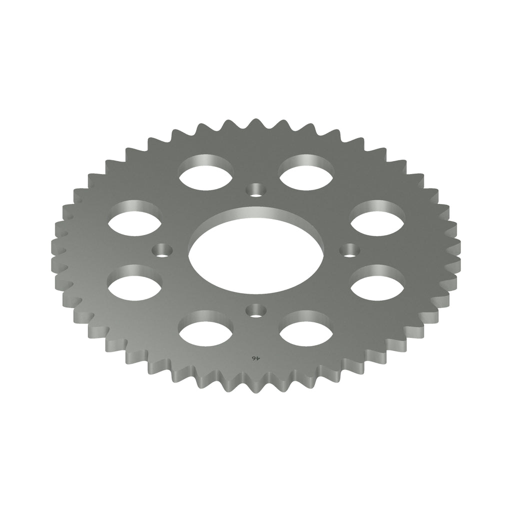 Honda CB750K steel rear sprocket 46 tooth x 530 type 41200-425-770 – rendered rear view