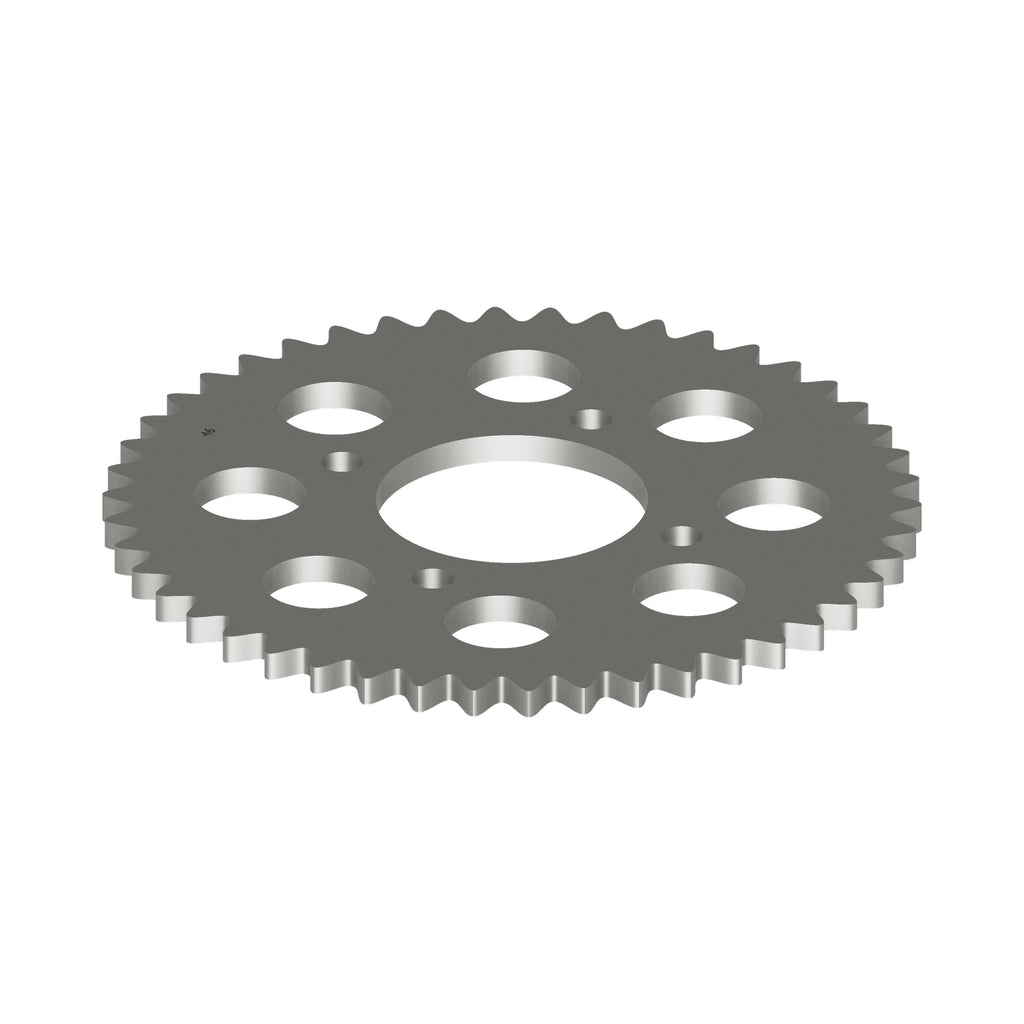 Honda CB750K steel rear sprocket 46 tooth x 530 type 41200-425-770 – rendered left view