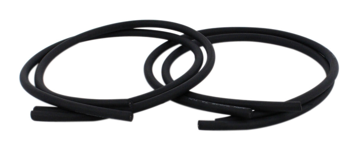 Universal motorcycle black cylinder wire set 2PCS x 20 in. long
