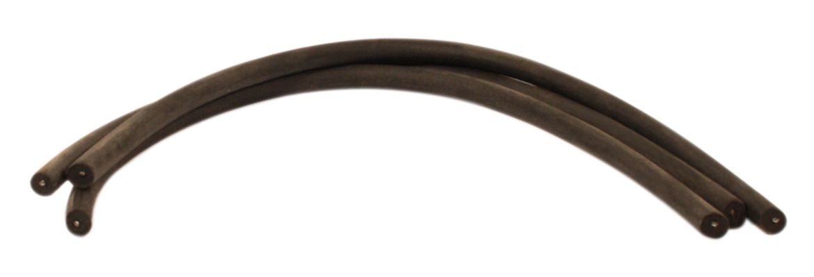 Universal motorcycle black cylinder wire set 3PCS x 12 in. long