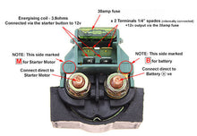 Load image into Gallery viewer, Honda CB1100 CB1000 CB900 CB750 CB700 starter solenoid switch assembly