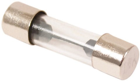 Universal motorcycle 25mm glass fuses 15 amp. (pk 5)