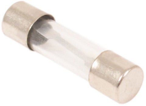 Universal motorcycle 25mm glass fuses 20 amp. (pk 5)